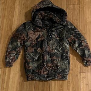 Trail Crest Camouflage Hooded Jacket